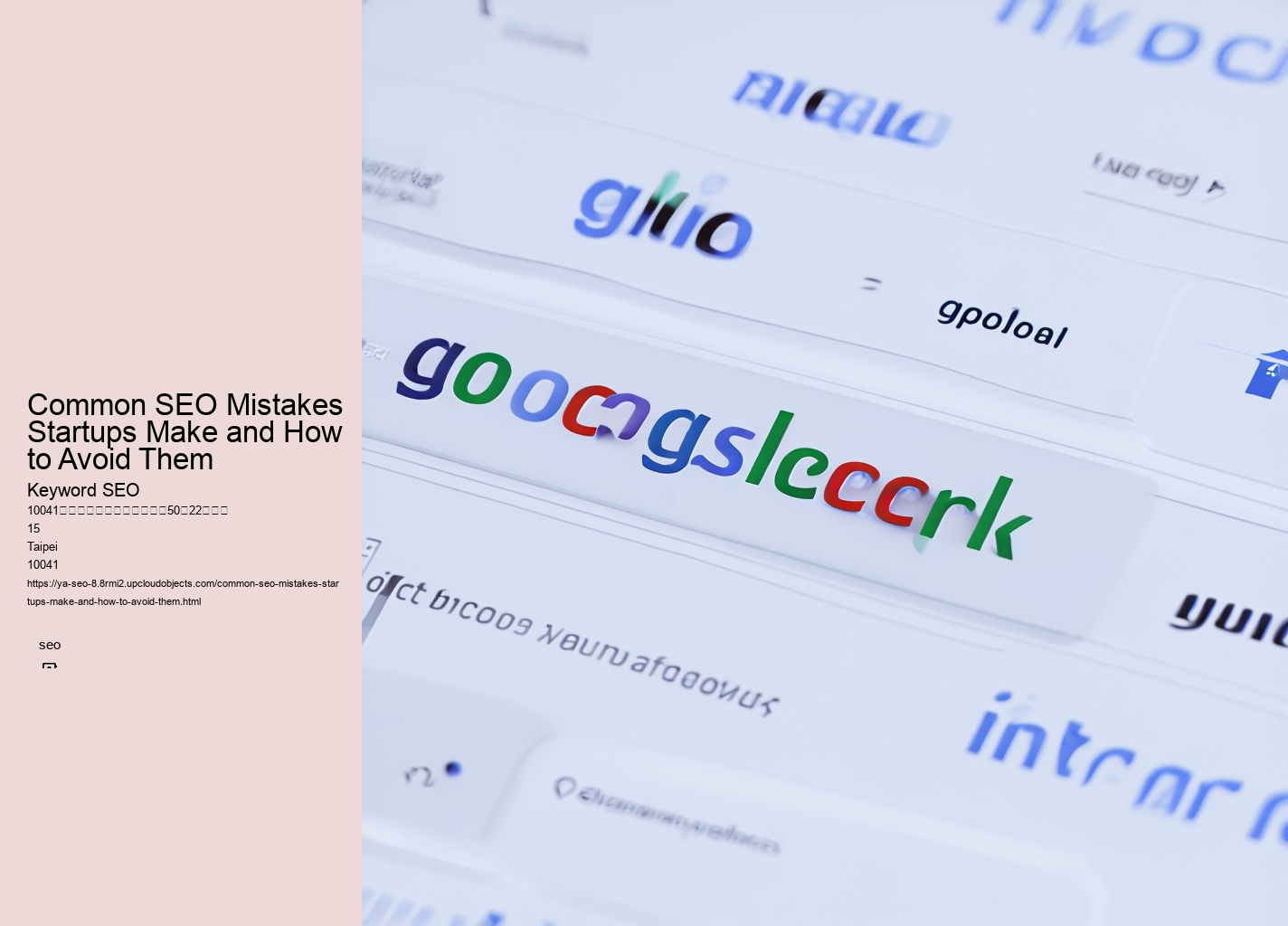 Common SEO Mistakes Startups Make and How to Avoid Them