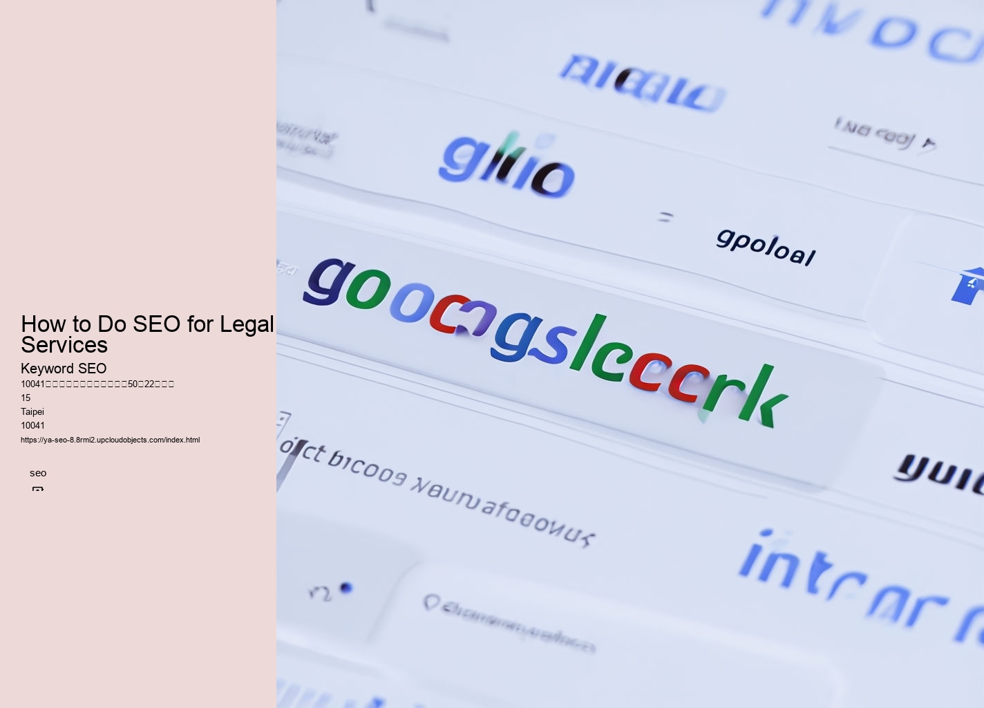 How to Do SEO for Legal Services